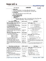 Giáo án Đại số 8 Chương 1 (3 cột)