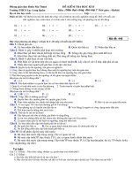 Kiểm tra GDCD 7  học kì II