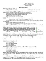 đề thi hk 2 lí 10 (tham khảo)