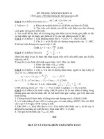 Đề thi HSG lớp 12 có đáp án đề 37