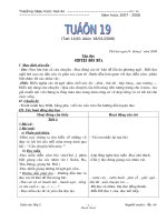 Giáo án lớp 2 tuần 19