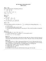 Bộ Đề Thi HSG  Môn Toán lớp 9(Đề mới)