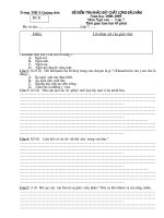 Đề khảo sát đầu năm Văn 7 ( Đề B)