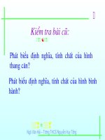 Chương I - Bài 9: Hình chữ nhật