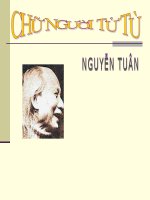 Chữ người tử  tù