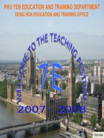 Giai nhat Hoi Giang Huyen 2007-2008