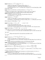 bài tập về khảo sát hàm số