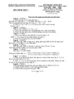 Đề thi HSG CASIO vòng 1 năm 2008-2009