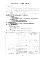 Chương V - Bài 1: Định nghĩa và ý nghĩa của đạo hàm