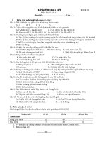 Đề kiểm tra 1 tiết địa11.