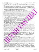 ôn tập k11 cơ bản HKII