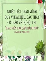 Tiết 47. Quan hệ giữa góc và cạnh đối diện trong 1 tam giác