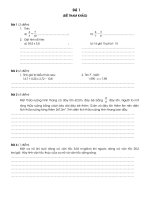 ĐỀ THAM KHẢO TOÁN