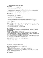 Đề thi TN 03-07