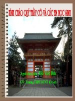 Bài 30:Sự nhân lên của Vỉut trong tế bào