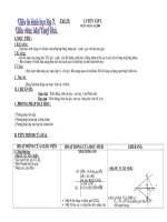 Giao an hinh 7 - Tiet 33 - 3 cot moi