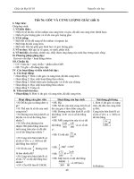 Giáo án Đại số 10 chương VI (nâng cao)