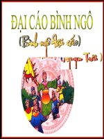 Bình Ngô Đại cáo