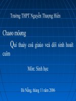 vạn chuỷen các chất qua MSC_S10