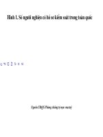 Bai giang PCMT - Bai Thong ke so lieu