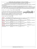 BÀI TOÁN TÌM QUÃNG ĐƯỜNG ĐI ĐƯỢC DÀI NHẤT VÀ NGẮN NHẤT TRONG DAO ĐỘNG ĐIỀU HOÀ(Chu Văn Biên)