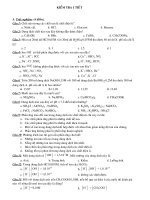 kiểm tra 45 phút lần I (Ban cơ bản).