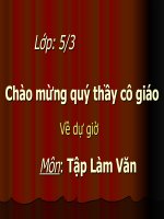 Luyện tập thuyết trình - tranh luận