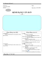 Bài 16: Định dạng văn bản