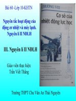 Bài 60_10NC_NL II NĐLH