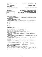 KT học kỳ 2- Đề của SGD Thanh Hóa đề chẵn