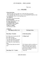 Tiết 65. POLIME