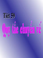 Quy tắc chuyển vế