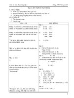 Giáo án tăng cường Toán 6 học kỳ I