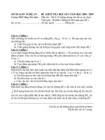 HK1 VẬT LÝ 10 -Đặng Thúc Hứa