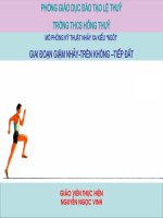 Mô phỏng KT nhảy xa kiểu ngồi