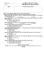 Bài kiểm tra tổng hợp cuối năm