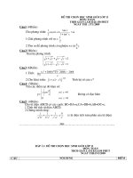 Đề thi HSG 11 ngày 19/01/2009