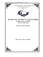 Ke hoach su dung do dung to KHTN - moi