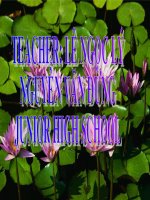 E 9 Unit 5 - Leson 1