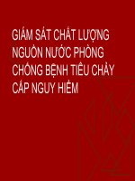 giam sat nguon nuoc phong chong benh ta