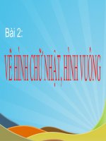 vẽ HCN - hình vuông
