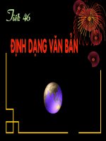 dinh dang van ban
