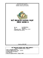 ke hoach day hoc mon sinh