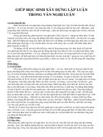 Chuyên đề văn nghị luận 7