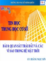 Tin học 6: Bài 8