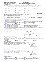 Kiểm tra hình 6 chương II