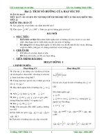 Tích Vô Hướng hai vectơ