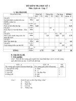 Noel 2008-Đề thi Lịch sử  HK1 lớp 7 kèm đáp án (Đề 01)