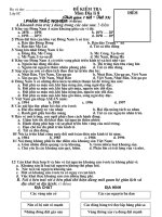 Đề kiểm tra tiết 33