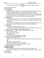 Bài 6: Khuynh hướng phát triển của sự vật hiện tượng